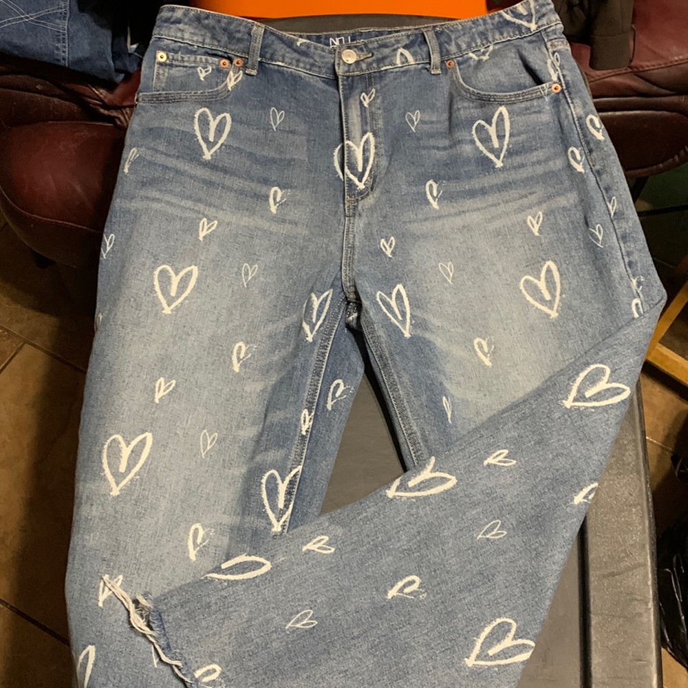 NOBO high waisted cropped Jeans